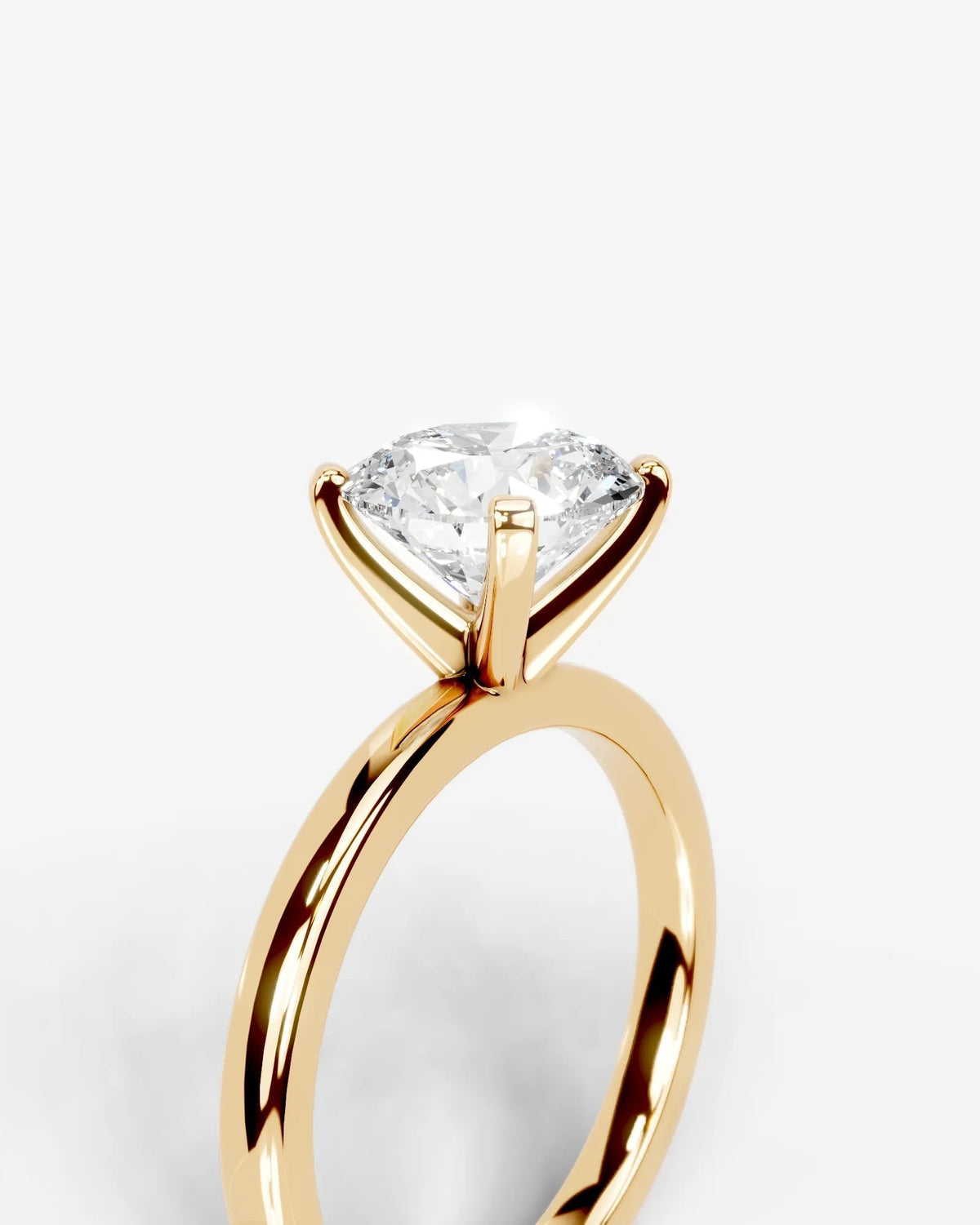 Marquise Solitaire With Tulip Prongs Lab Grown Diamond Engagement Ring
