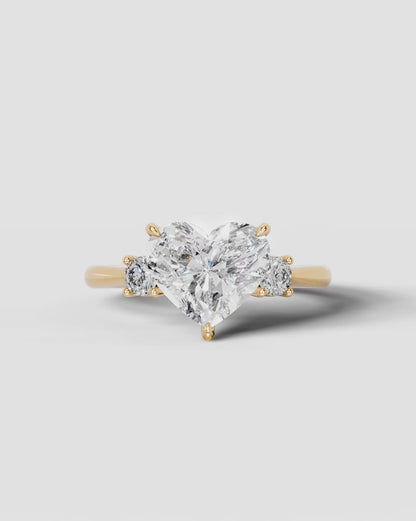 Marquise Solitaire With Tulip Prongs Lab Grown Diamond Engagement Ring