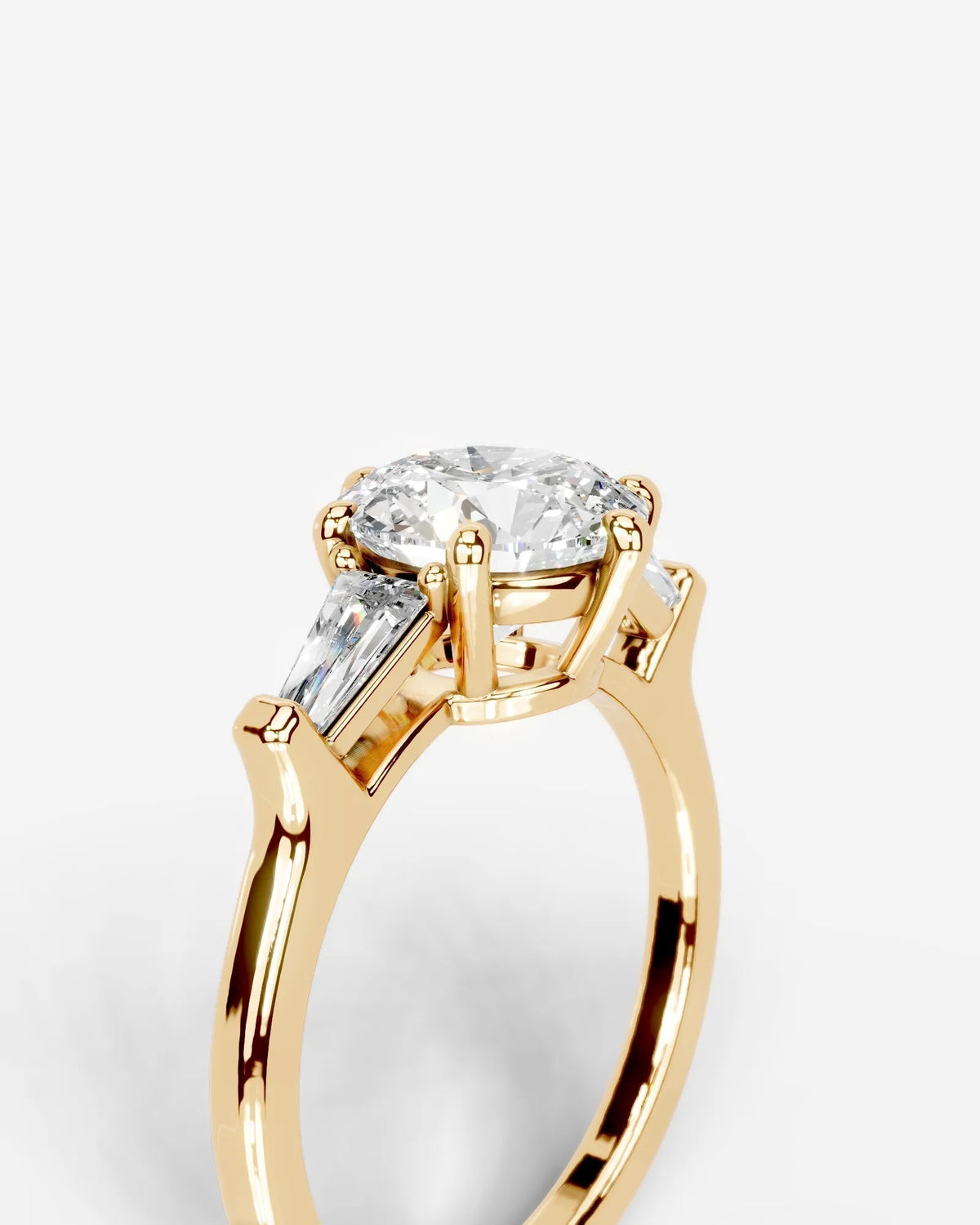 Marquise Solitaire With Tulip Prongs Lab Grown Diamond Engagement Ring