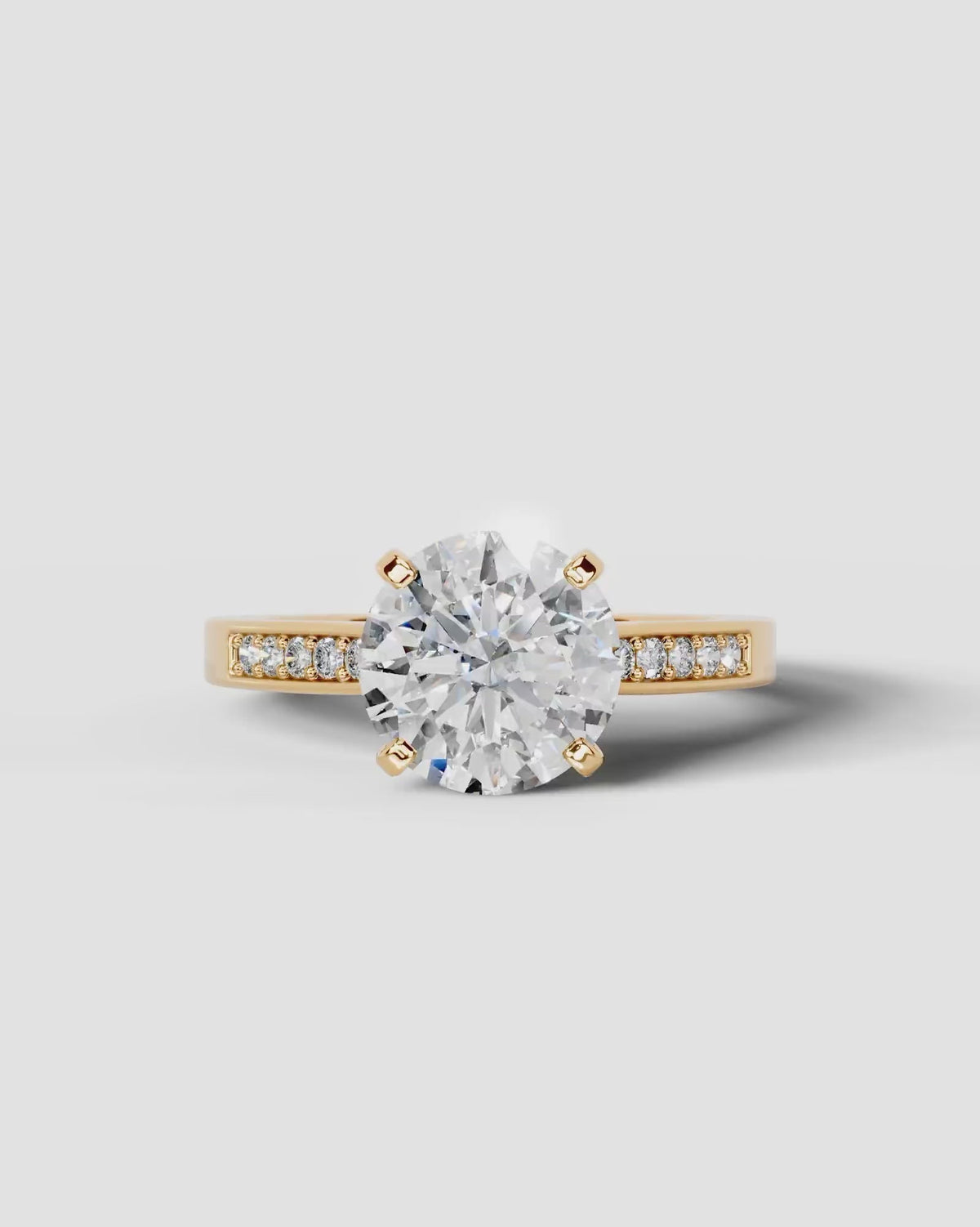 Marquise Solitaire With Tulip Prongs Lab Grown Diamond Engagement Ring