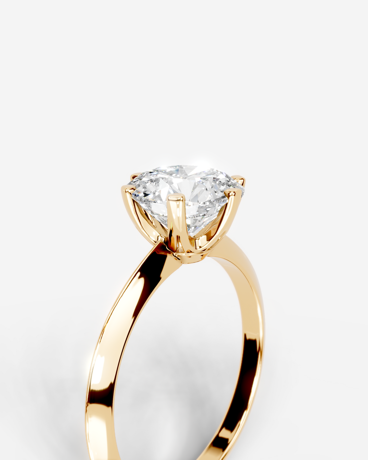 Marquise Solitaire With Tulip Prongs Lab Grown Diamond Engagement Ring