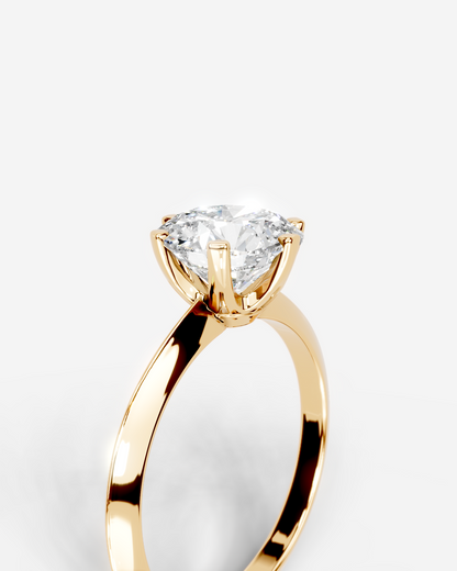 Marquise Solitaire With Tulip Prongs Lab Grown Diamond Engagement Ring