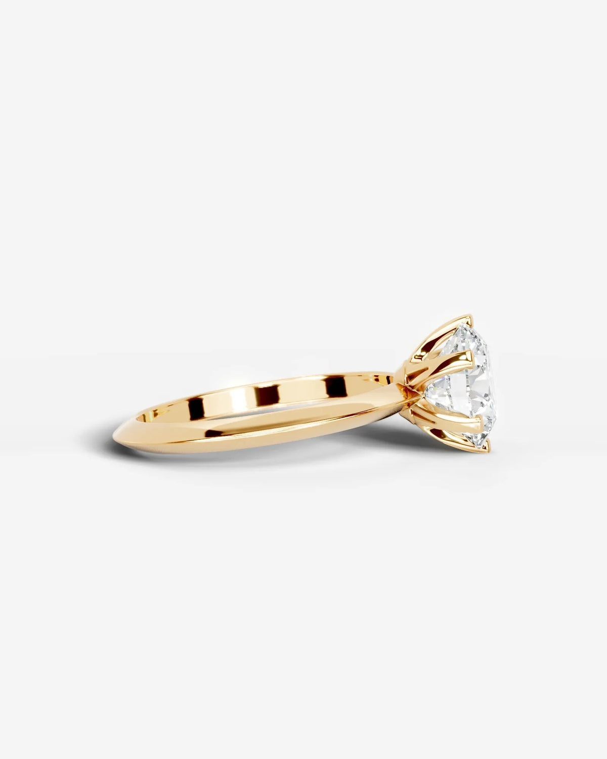 Marquise Solitaire With Tulip Prongs Lab Grown Diamond Engagement Ring