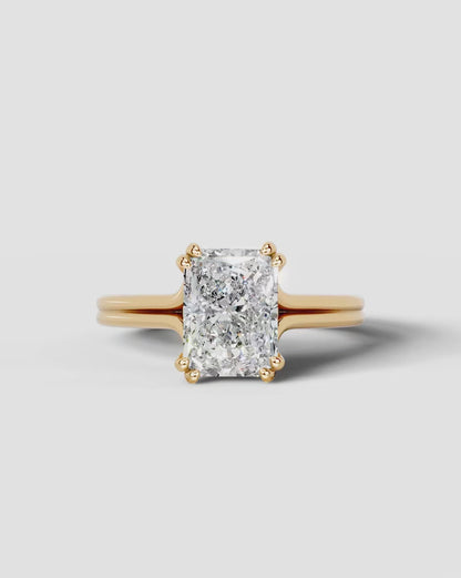 Marquise Solitaire With Tulip Prongs Lab Grown Diamond Engagement Ring