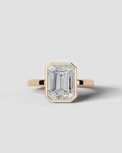 Marquise Solitaire With Tulip Prongs Lab Grown Diamond Engagement Ring