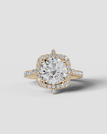 Marquise Solitaire With Tulip Prongs Lab Grown Diamond Engagement Ring
