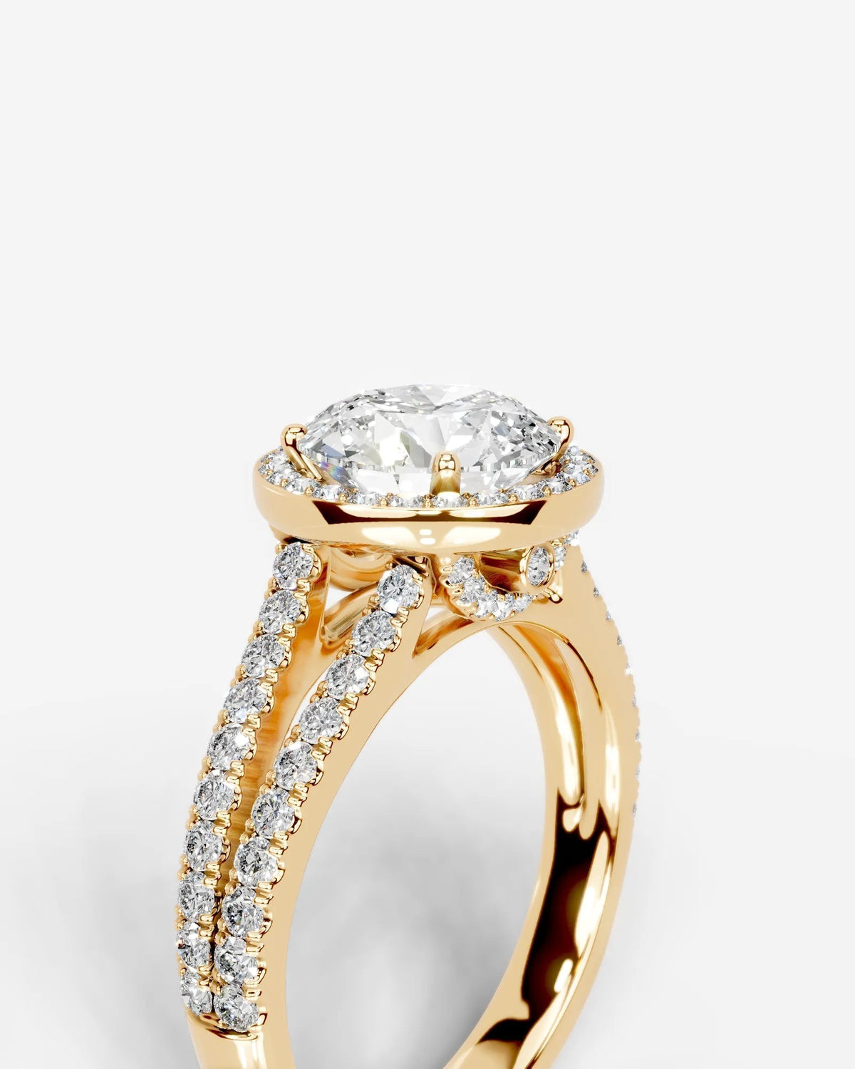 Marquise Solitaire With Tulip Prongs Lab Grown Diamond Engagement Ring