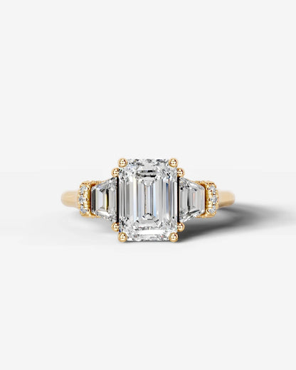 Marquise Solitaire With Tulip Prongs Lab Grown Diamond Engagement Ring