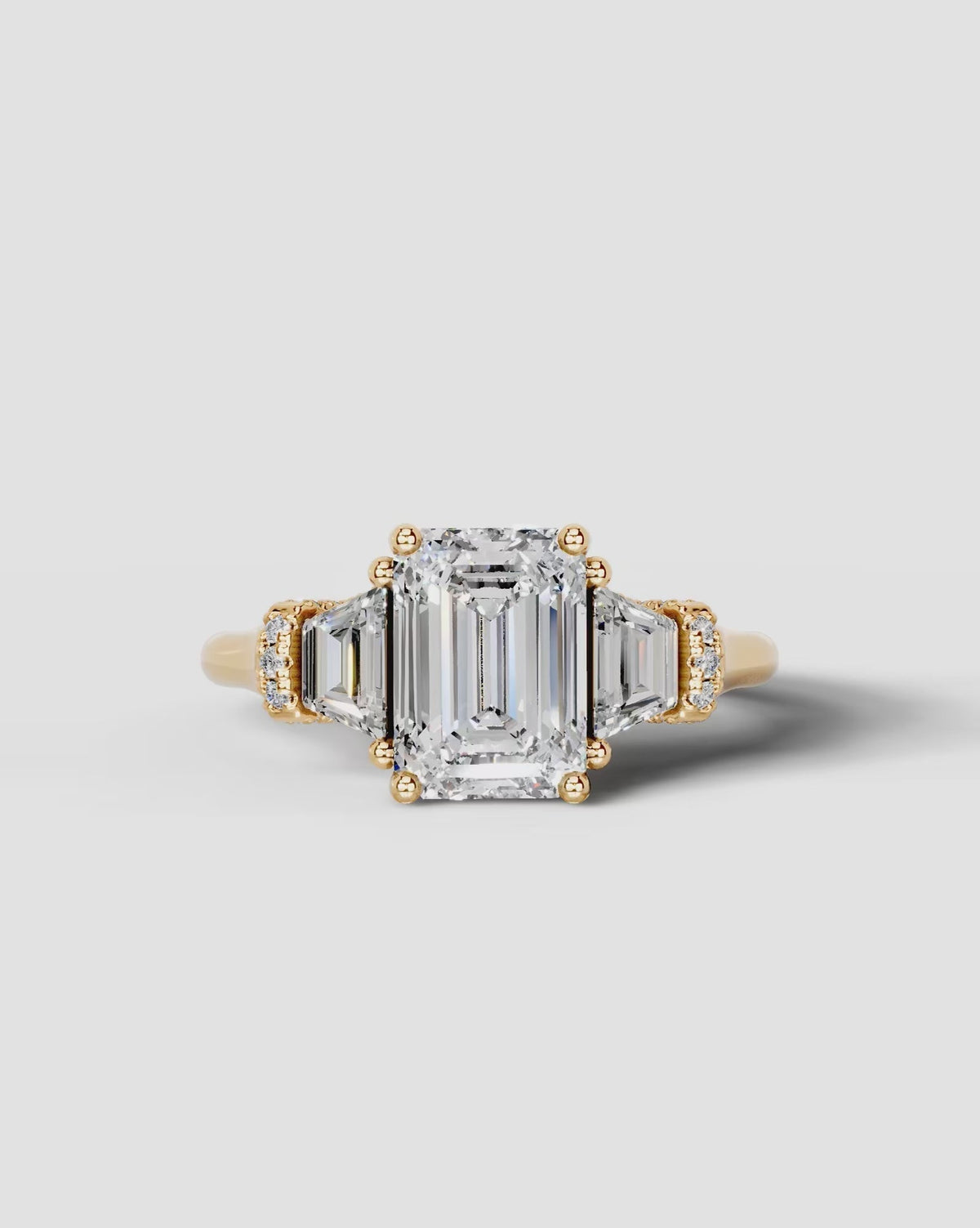 Marquise Solitaire With Tulip Prongs Lab Grown Diamond Engagement Ring