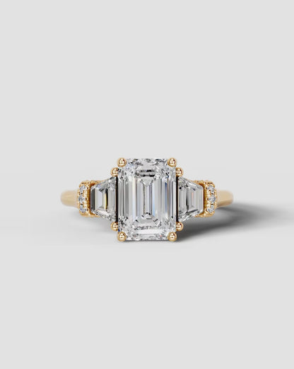 Marquise Solitaire With Tulip Prongs Lab Grown Diamond Engagement Ring