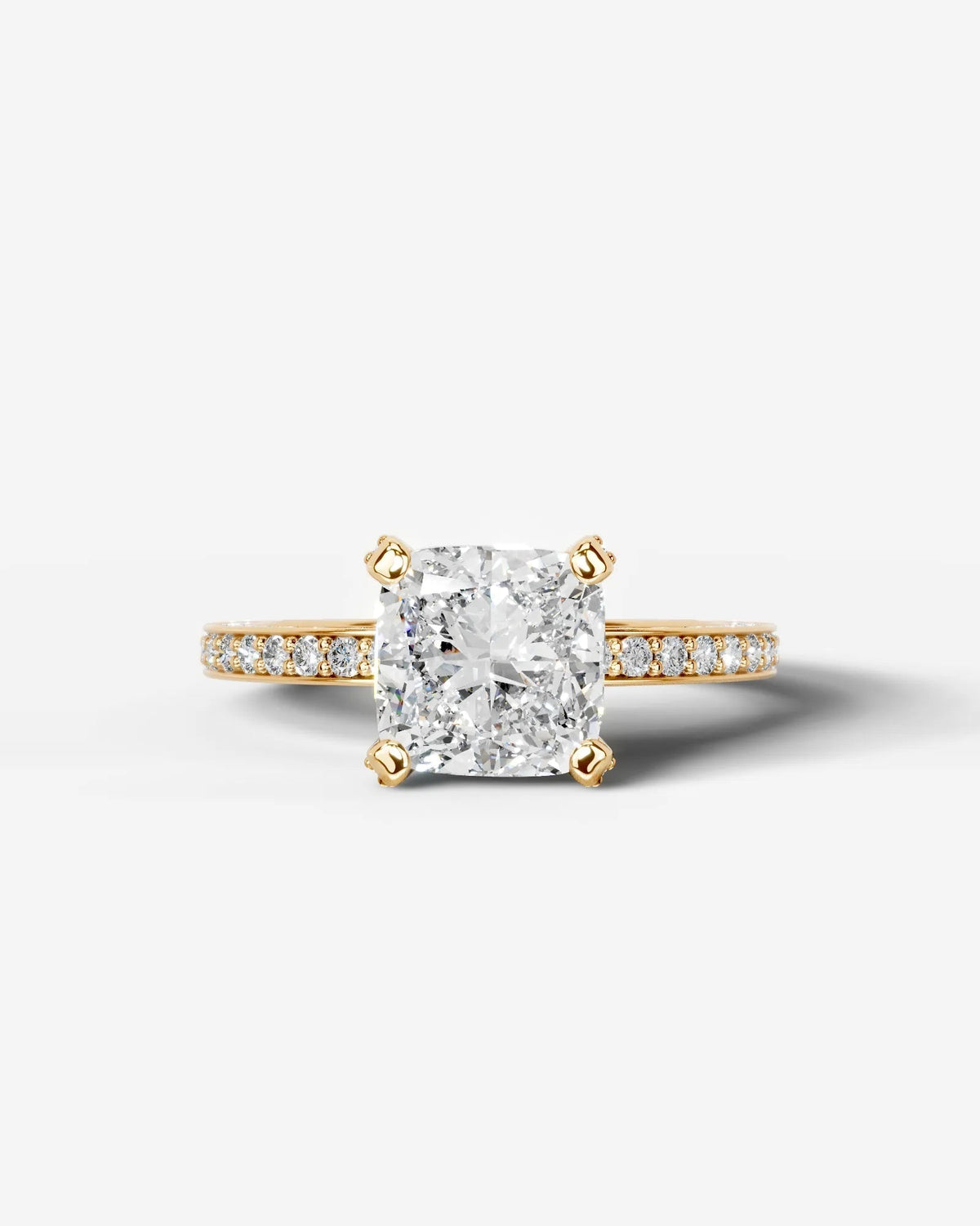 Marquise Solitaire With Tulip Prongs Lab Grown Diamond Engagement Ring