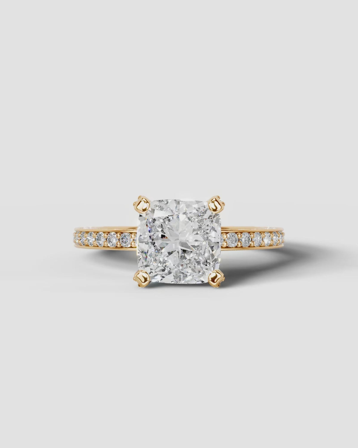 Marquise Solitaire With Tulip Prongs Lab Grown Diamond Engagement Ring