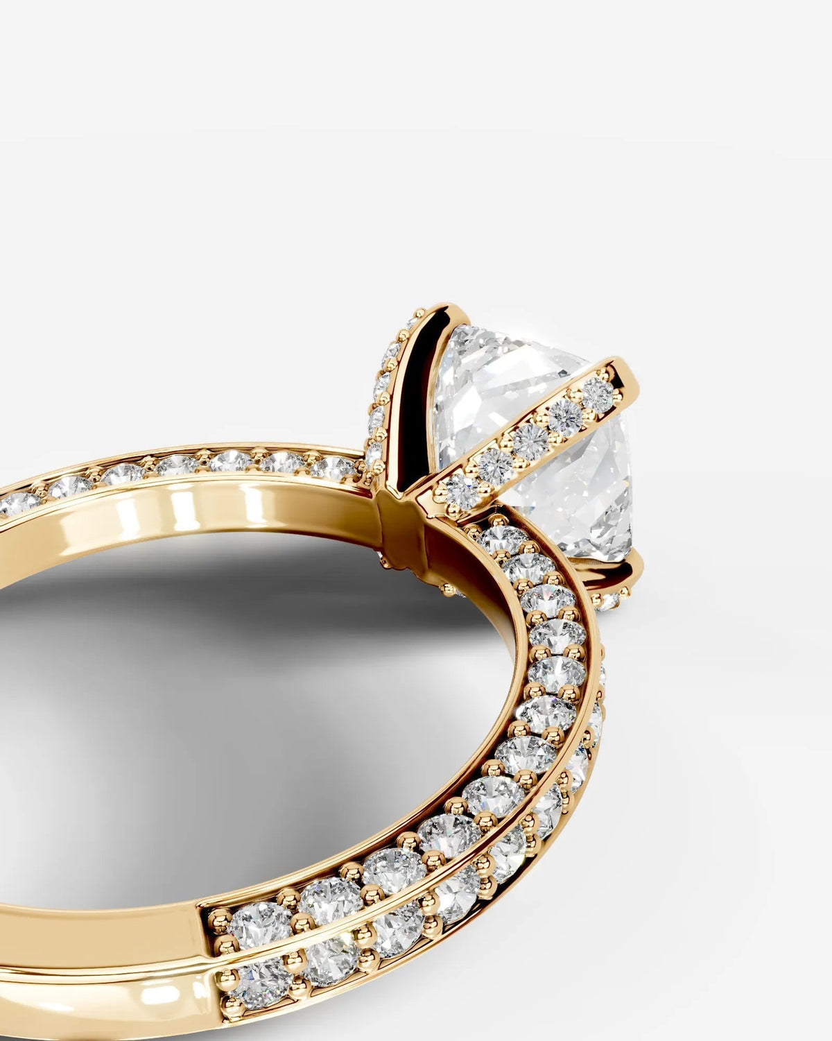Marquise Solitaire With Tulip Prongs Lab Grown Diamond Engagement Ring
