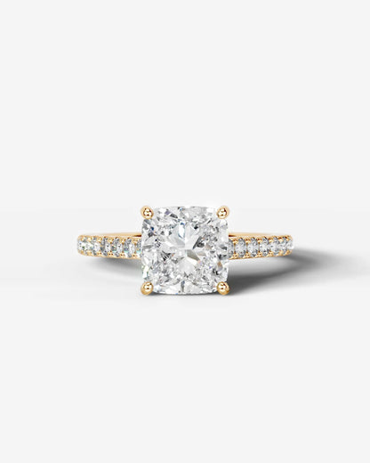 Marquise Solitaire With Tulip Prongs Lab Grown Diamond Engagement Ring
