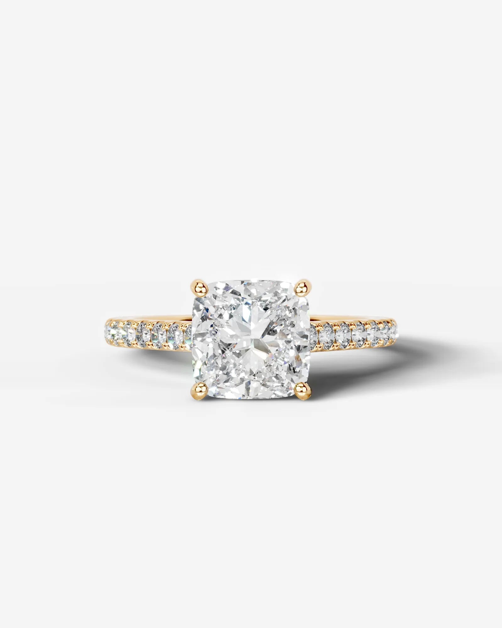 Marquise Solitaire With Tulip Prongs Lab Grown Diamond Engagement Ring