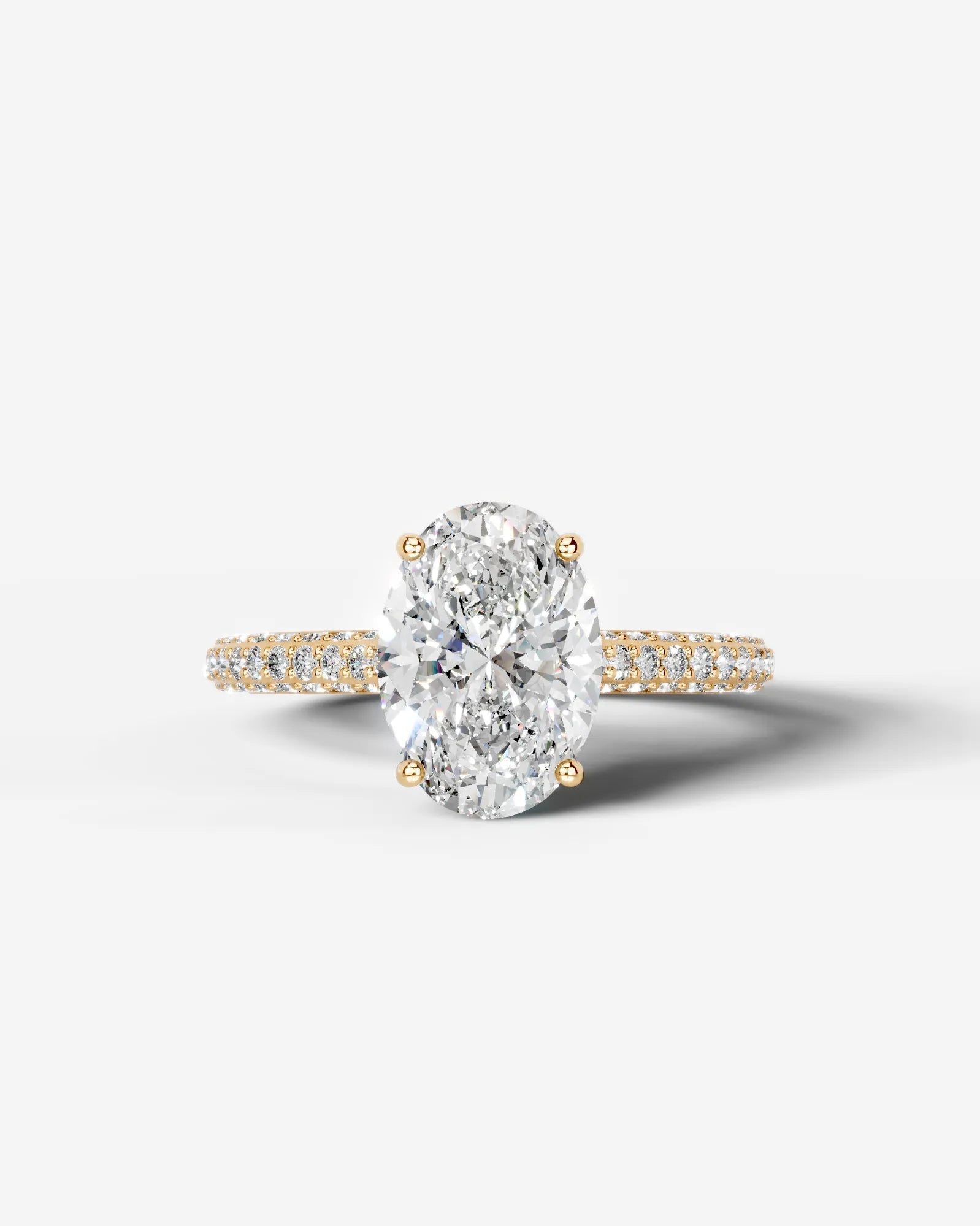 Marquise Solitaire With Tulip Prongs Lab Grown Diamond Engagement Ring