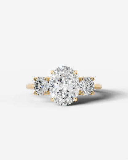 Marquise Solitaire With Tulip Prongs Lab Grown Diamond Engagement Ring