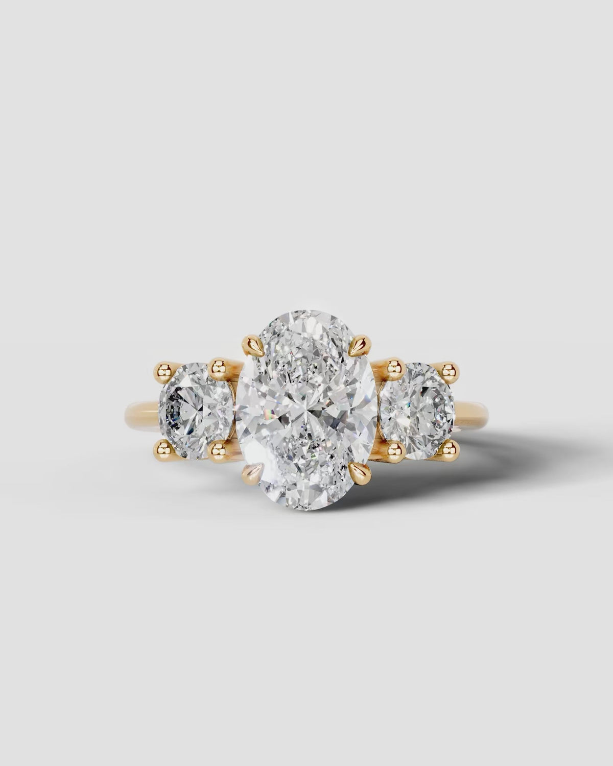 Marquise Solitaire With Tulip Prongs Lab Grown Diamond Engagement Ring