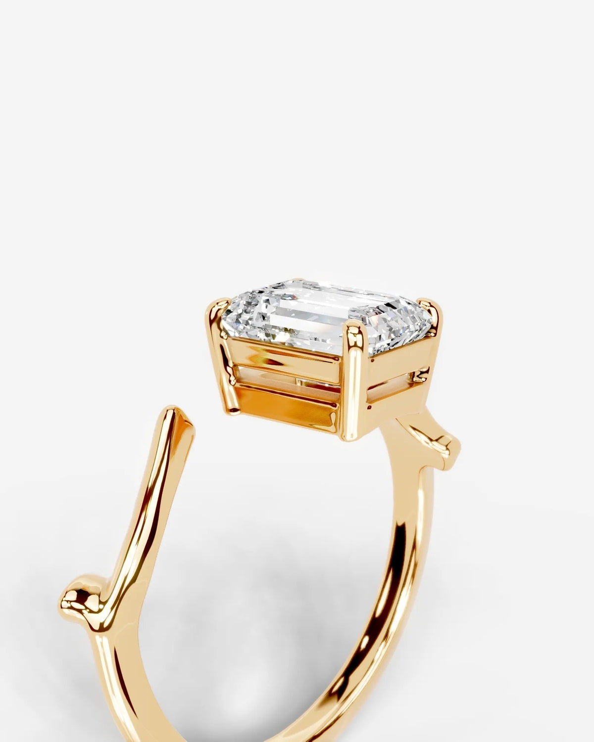 Marquise Solitaire With Tulip Prongs Lab Grown Diamond Engagement Ring