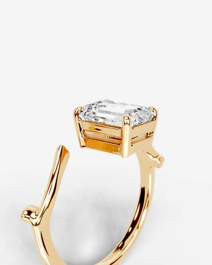 Marquise Solitaire With Tulip Prongs Lab Grown Diamond Engagement Ring