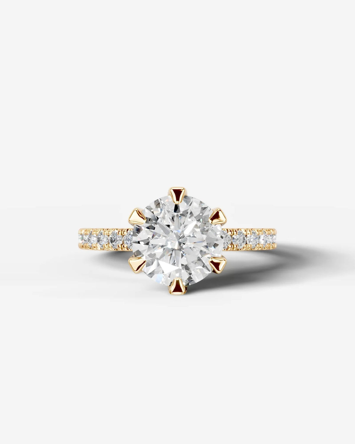 Marquise Solitaire With Tulip Prongs Lab Grown Diamond Engagement Ring