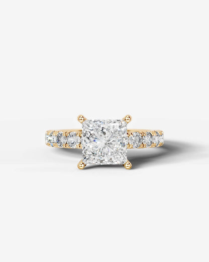 Marquise Solitaire With Tulip Prongs Lab Grown Diamond Engagement Ring