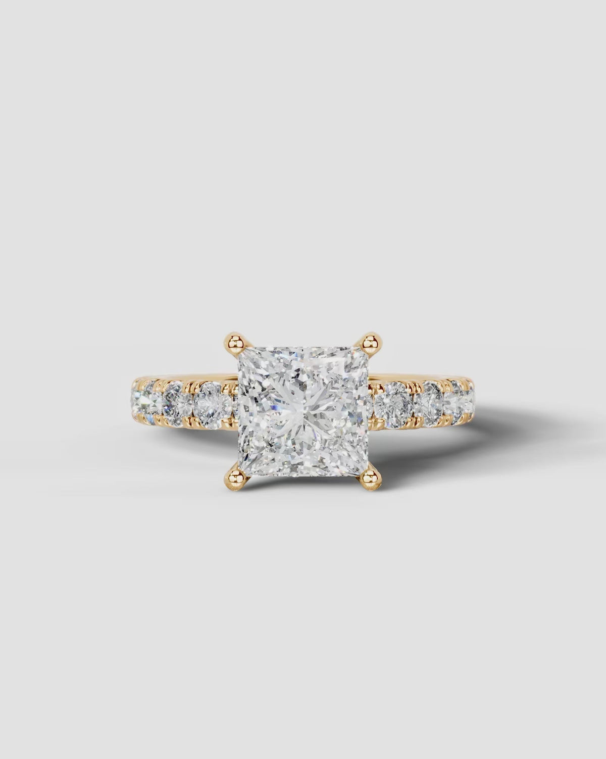 Marquise Solitaire With Tulip Prongs Lab Grown Diamond Engagement Ring