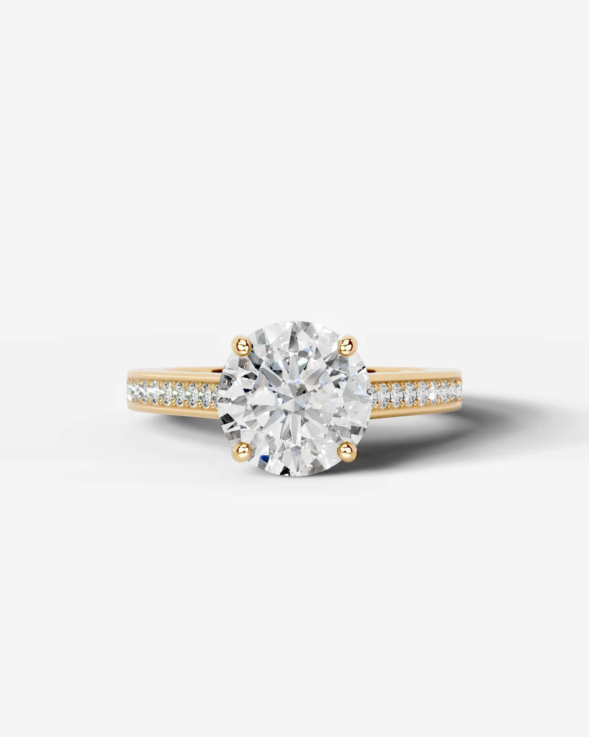 Marquise Solitaire With Tulip Prongs Lab Grown Diamond Engagement Ring