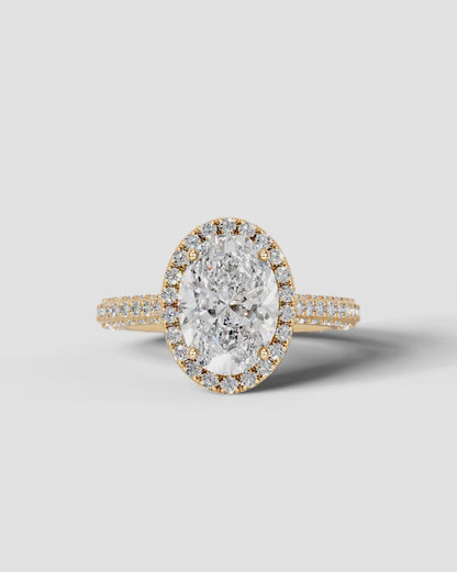 Marquise Solitaire With Tulip Prongs Lab Grown Diamond Engagement Ring