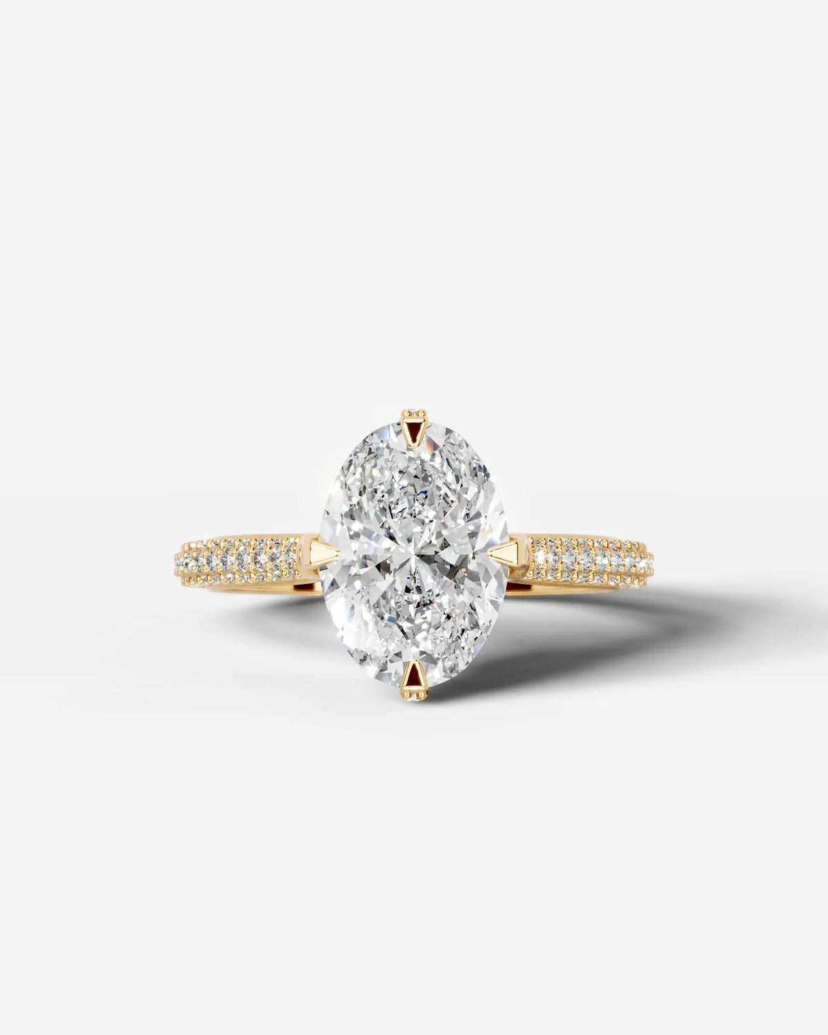 Marquise Solitaire With Tulip Prongs Lab Grown Diamond Engagement Ring