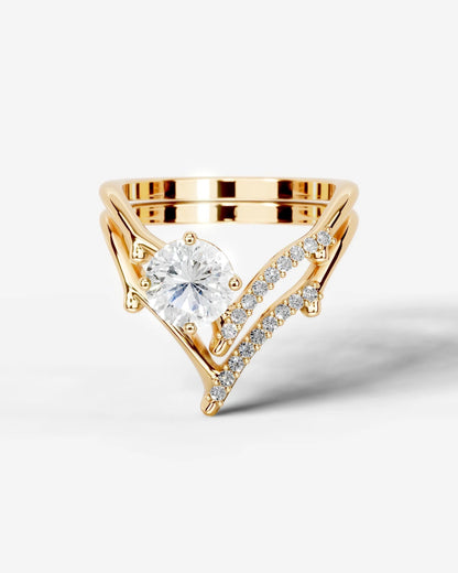 Marquise Solitaire With Tulip Prongs Lab Grown Diamond Engagement Ring