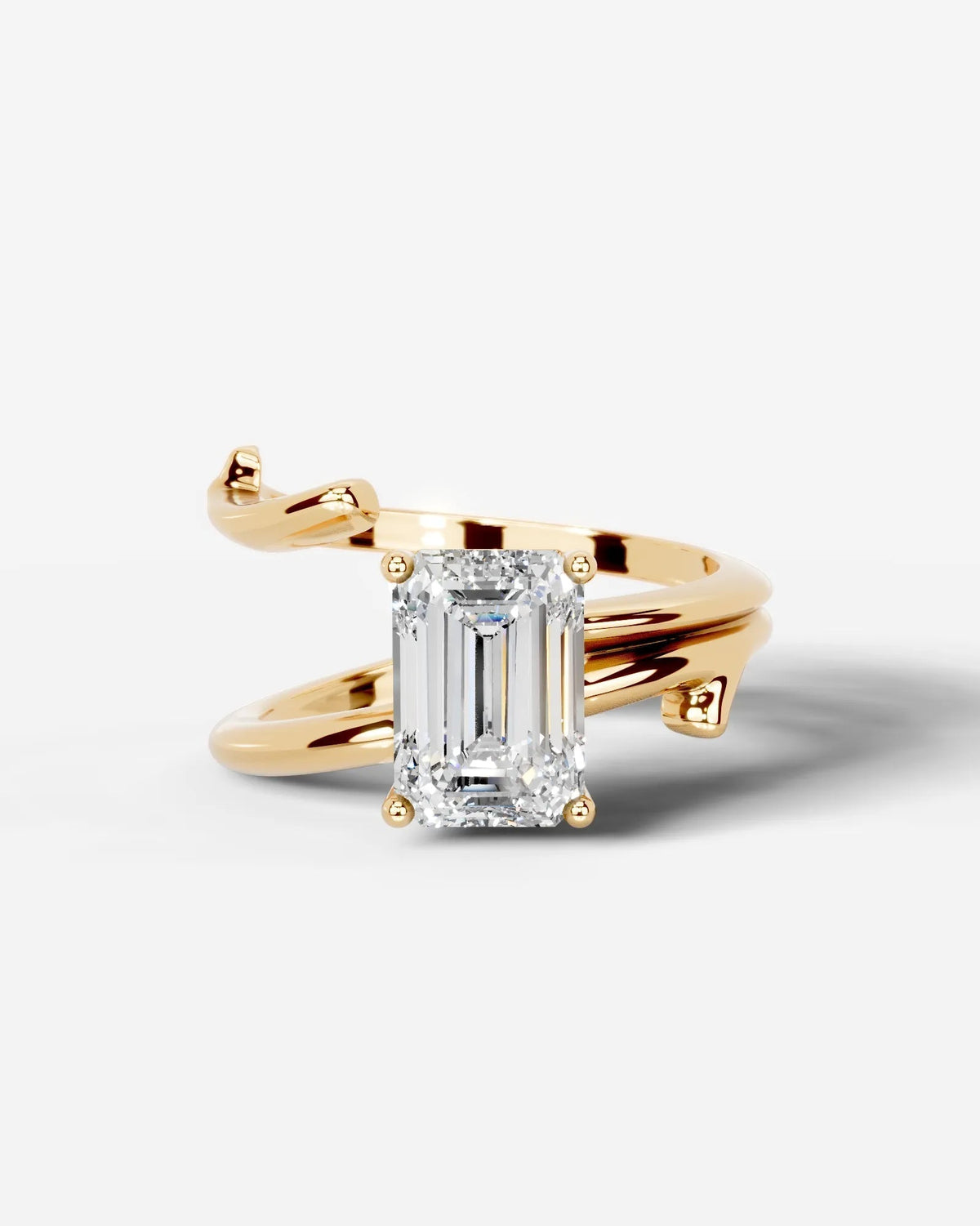 Marquise Solitaire With Tulip Prongs Lab Grown Diamond Engagement Ring