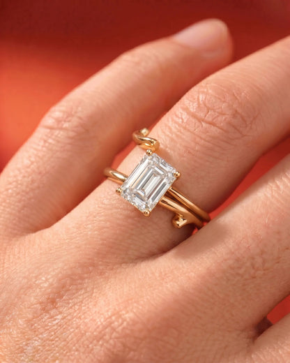 Marquise Solitaire With Tulip Prongs Lab Grown Diamond Engagement Ring