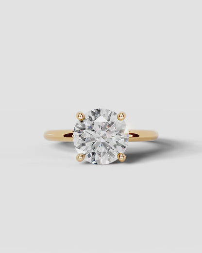 Marquise Solitaire With Tulip Prongs Lab Grown Diamond Engagement Ring