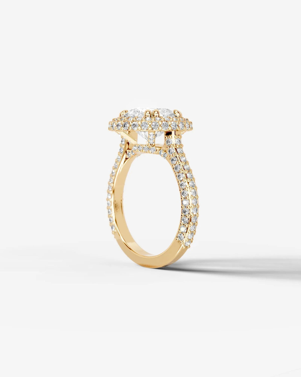 Marquise Solitaire With Tulip Prongs Lab Grown Diamond Engagement Ring