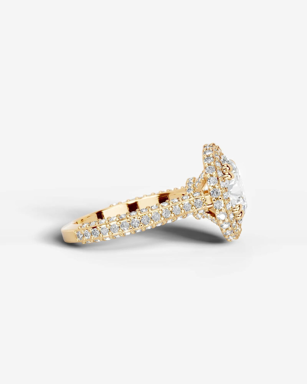 Marquise Solitaire With Tulip Prongs Lab Grown Diamond Engagement Ring