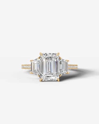 Marquise Solitaire With Tulip Prongs Lab Grown Diamond Engagement Ring