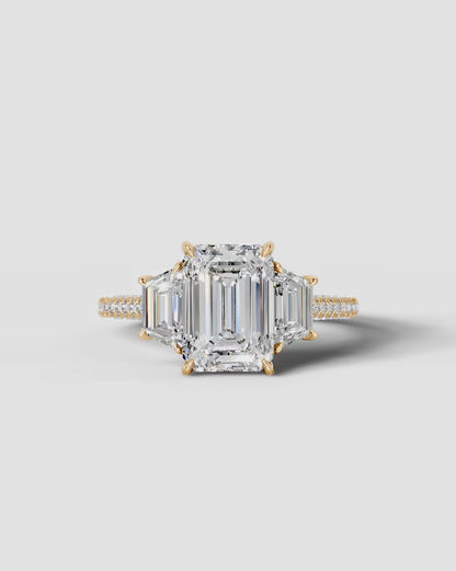 Marquise Solitaire With Tulip Prongs Lab Grown Diamond Engagement Ring