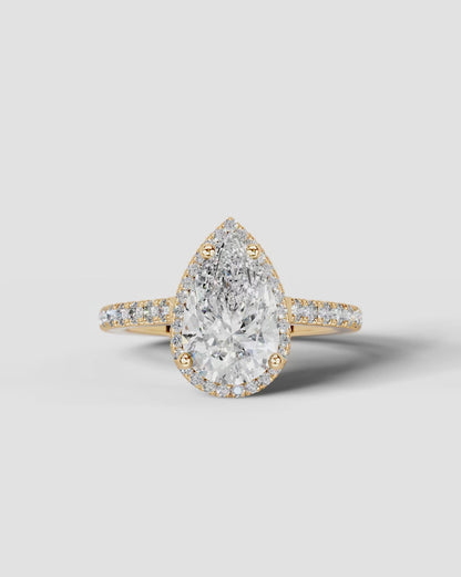 Marquise Solitaire With Tulip Prongs Lab Grown Diamond Engagement Ring