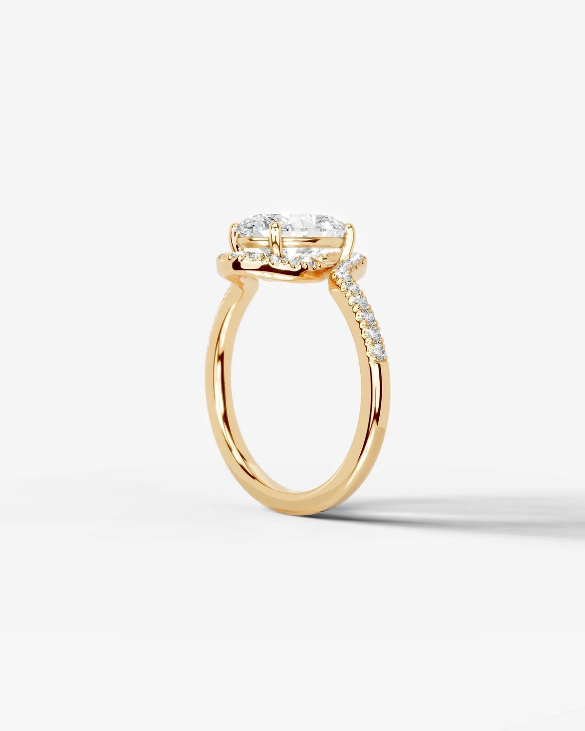 Marquise Solitaire With Tulip Prongs Lab Grown Diamond Engagement Ring