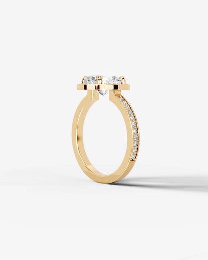 Marquise Solitaire With Tulip Prongs Lab Grown Diamond Engagement Ring