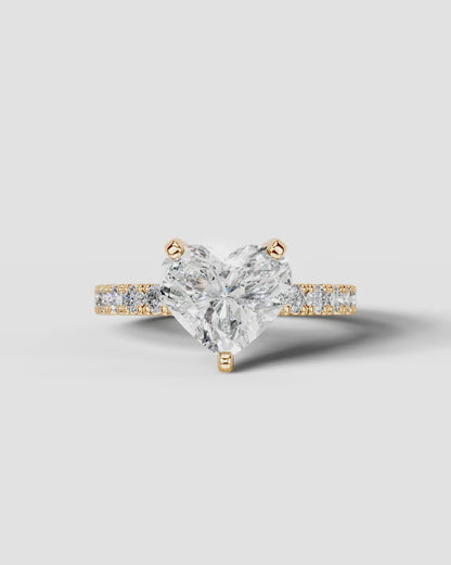 Marquise Solitaire With Tulip Prongs Lab Grown Diamond Engagement Ring