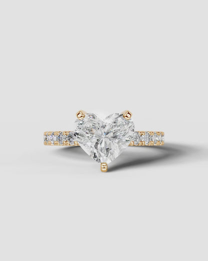 Marquise Solitaire With Tulip Prongs Lab Grown Diamond Engagement Ring