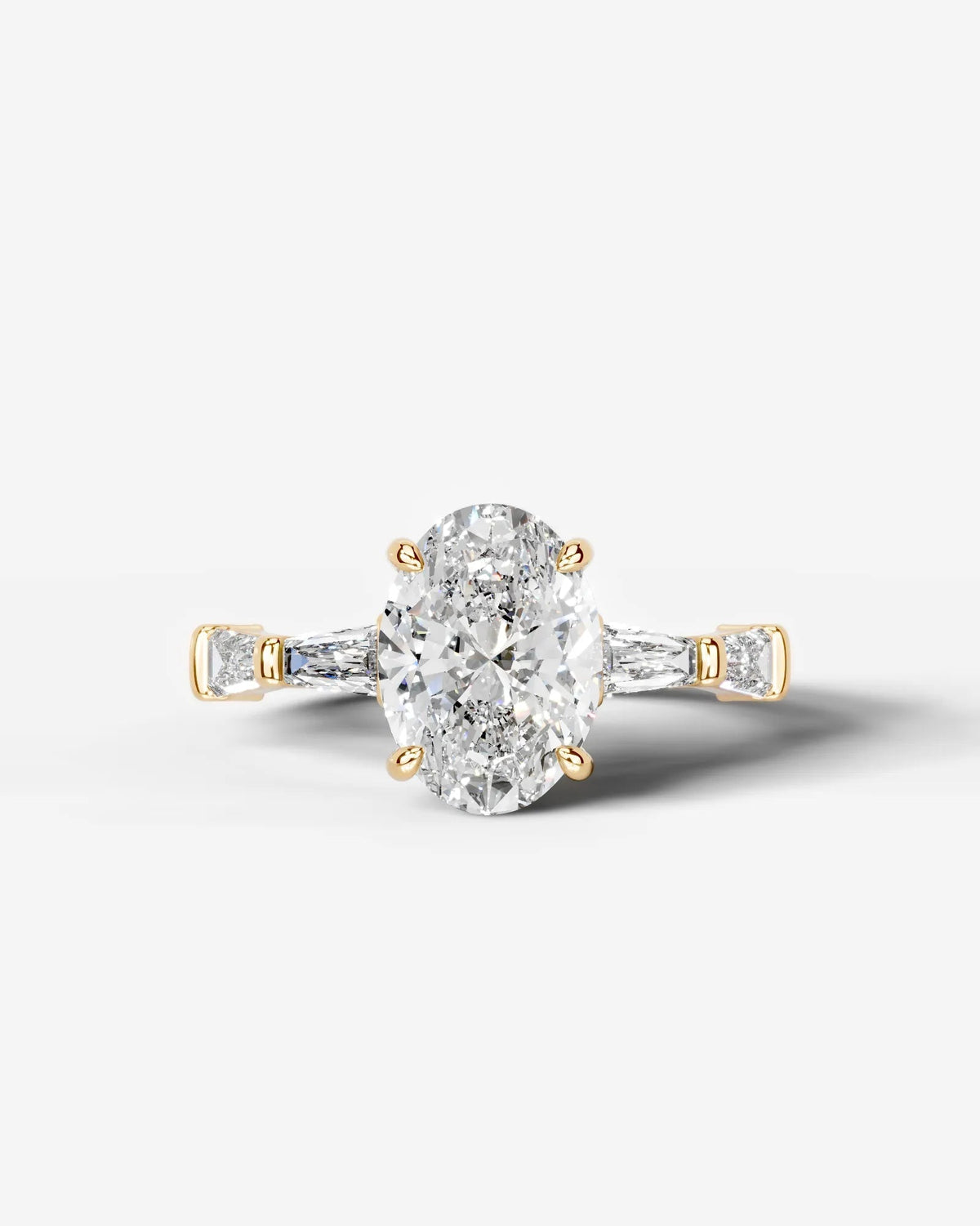 Marquise Solitaire With Tulip Prongs Lab Grown Diamond Engagement Ring