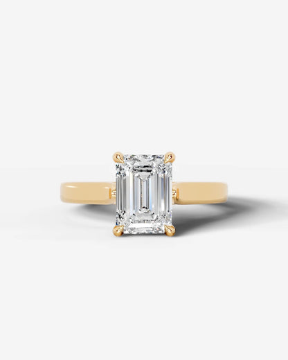 Marquise Solitaire With Tulip Prongs Lab Grown Diamond Engagement Ring