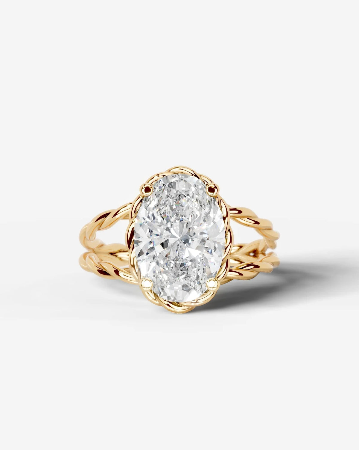 Marquise Solitaire With Tulip Prongs Lab Grown Diamond Engagement Ring