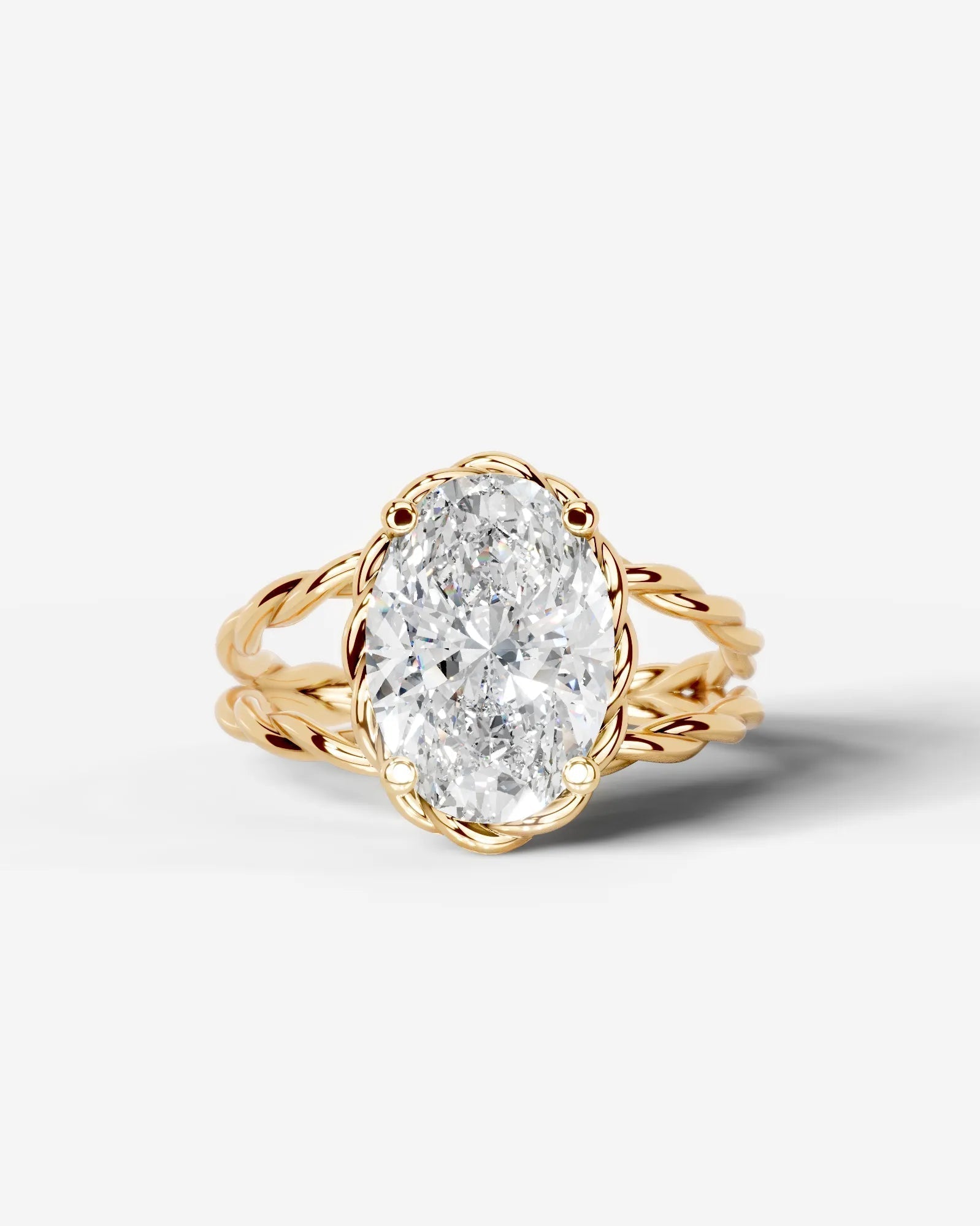 Marquise Solitaire With Tulip Prongs Lab Grown Diamond Engagement Ring