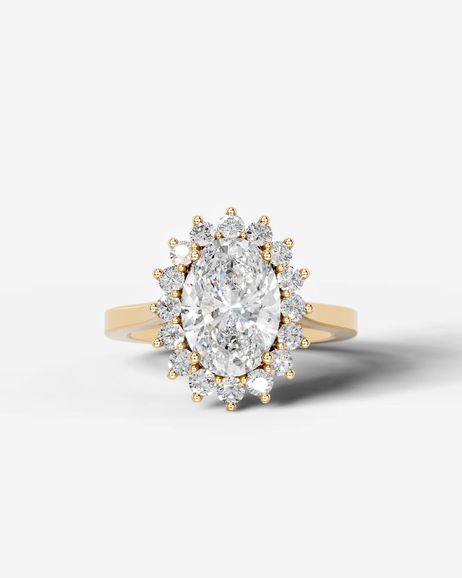 Marquise Solitaire With Tulip Prongs Lab Grown Diamond Engagement Ring