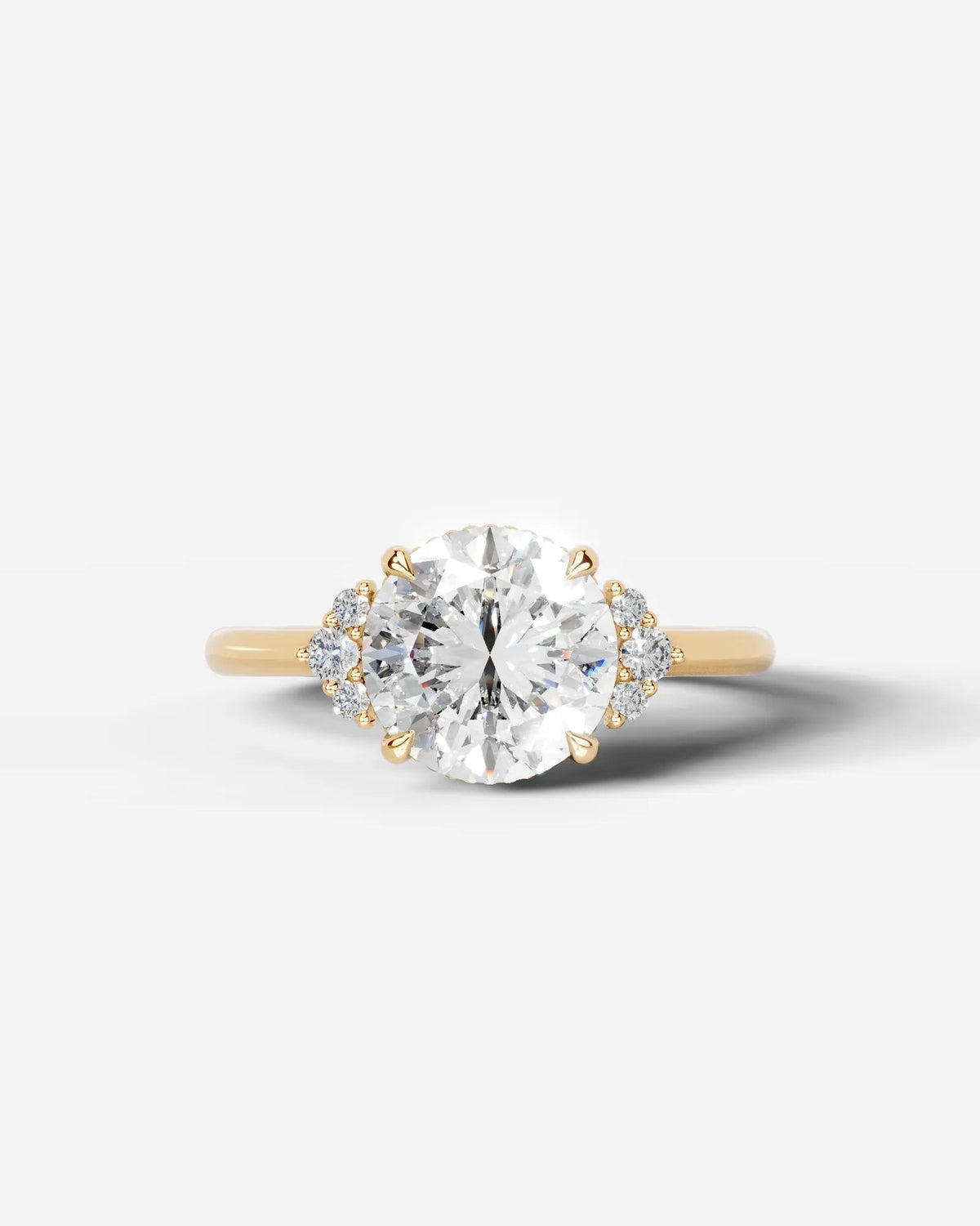 Marquise Solitaire With Tulip Prongs Lab Grown Diamond Engagement Ring