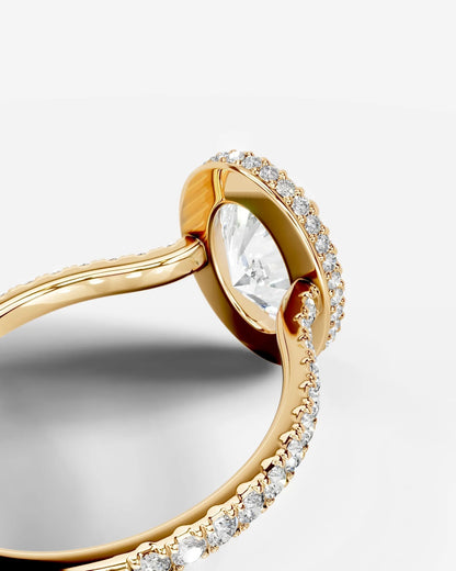 Marquise Solitaire With Tulip Prongs Lab Grown Diamond Engagement Ring